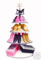 Barbie Shoe Tree Ornament 45th Anniversary Hallmark 2004