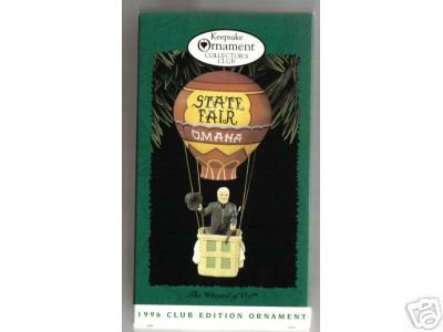 1996 Hallmark WIZARD OF OZ Collector's Club BALLOON Ornament
