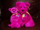 Ty MILLENNIUM Beanie Baby Bear & Buddy Plush