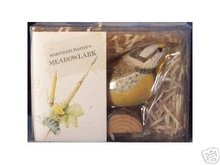 Marjolein Bastin MEADOWLARK BIRD Birds at My Window Hallmark