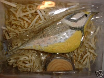 Marjolein Bastin MEADOWLARK BIRD Birds at My Window Hallmark