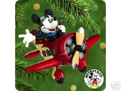 Disney MICKEY'S SKY RIDER Hallmark Ornament 2000