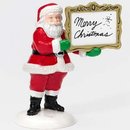 Deptartment 56 Village Santa Sign - Village Accessories