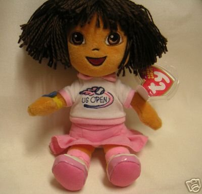 Ty DORA Beanie Baby U.S.OPEN Tennis Exclusive US Tenis