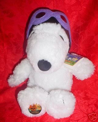 2006 Halloween Plush SNOOPY FLYING ACE~Peanuts 40 Years Anniversary~Hallmark
