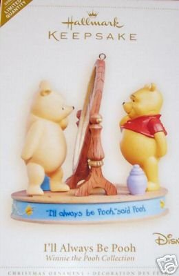 I'LL ALWAYS BE POOH Limited Edition Disney 2006 Hallmark Christmas Ornament