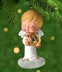 CHRYSANTHA~Mary's Angels #14 Hallmark Ornament Angel Series