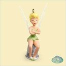 PRECOCIOUS TINK Mini Tinker bell Disney Peter Pan 2006 Hallmark Ornament