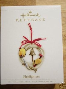 FIREFIGHTERS Hallmark 2006 Ornament Firemen Fireman