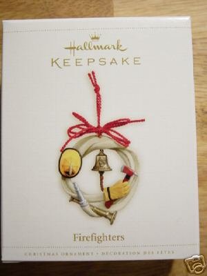 FIREFIGHTERS Hallmark 2006 Ornament Firemen Fireman
