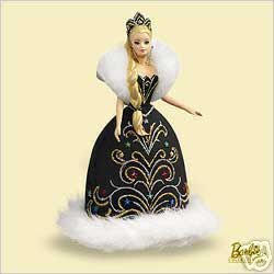 2006 Hallmark CELEBRATION BARBIE Bob Mackie Christmas Ornament