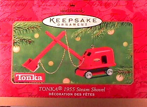 TONKA 1955 Steam Shovel Hallmark 2001 Ornament
