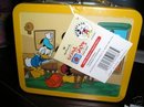 1960s Mickey's School Days Tin Lunchbox Disney Lunch Box