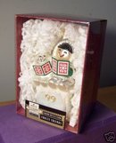 FROSTY FRIENDS Blown Glass 1980 Replica First~Hallmark Ornament 1999
