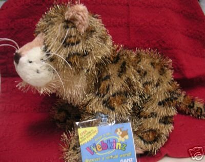 WEBKINZ LEOPARD~Interactive Pet~Sealed Tags~Secret Code~New