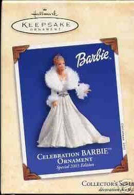 Hallmark Ornament 2003 Celebration Barbie #4 in Series