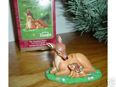 Hallmark 2000 NEWBORN PRINCE Disney Bambi Ornament