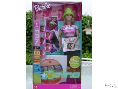 NSYNC CD & Barbie Doll #1 Fan~Justin Timberlake~Joey Fatone