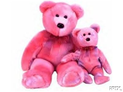ty CLUBBY V BEANIE BABY & BUDDY 5TH ANNIVERSARY