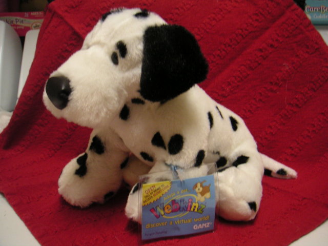 WEBKINZ~DALMATIAN~Large Soft/Puppy Dog~Sealed Tag~Secret Code