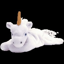 Ty MYSTIC Beanie Baby-Brown Horn- Retired