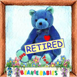 Ty DAD-e Beanie Baby -Retired