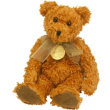 100th Year Anniversary Teddy Beanie Baby-Ty-Retired