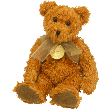 100th Year Anniversary Teddy Beanie Baby-Ty-Retired