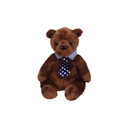 Ty HERO Beanie Baby Bear
