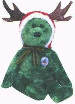 Ty 2002 HOLIDAY TEDDY Beanie Baby