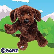 WEBKINZ~CHOCOLATE LAB Labrador Dog~Sealed Tag~Secret Code