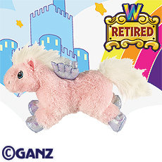 Webkinz Pink PEGASUS~ RETIRED ~Sealed Tag
