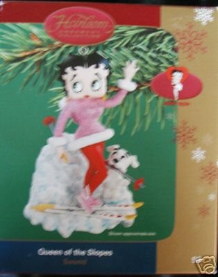 Carlton Ornament Betty Boop Queen of the Slopes MAGIC