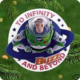 Hallmark TOY STORY~BUZZ LIGHTYEAR~ Disney~2000 Ornament~RARE