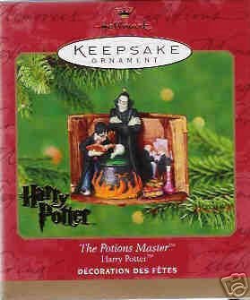 THE POTIONS MASTER~HARRY POTTER~Hallmark 2001 Ornament