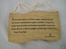 Hallmark 2001 America For Me!~ Patriotic Flag ornament