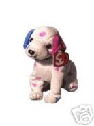 Ty DIZZY Beanie Baby Dalmatian Dog Puppy