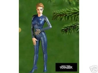 Star Trek Voyager SEVEN OF NINE~Hallmark Ornament 2000