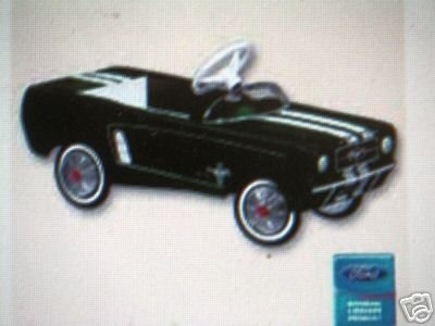 1964 1/2 FORD MUSTANG Hallmark 2007 Ornament~Special COLORWAY/REPAINT Ed