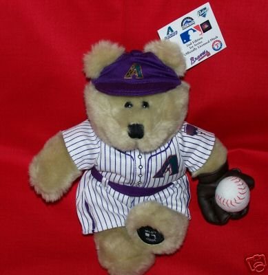 STARBUCKS Arizona DIAMONDBACKS Plush Bear MLB DBacks~Baseball