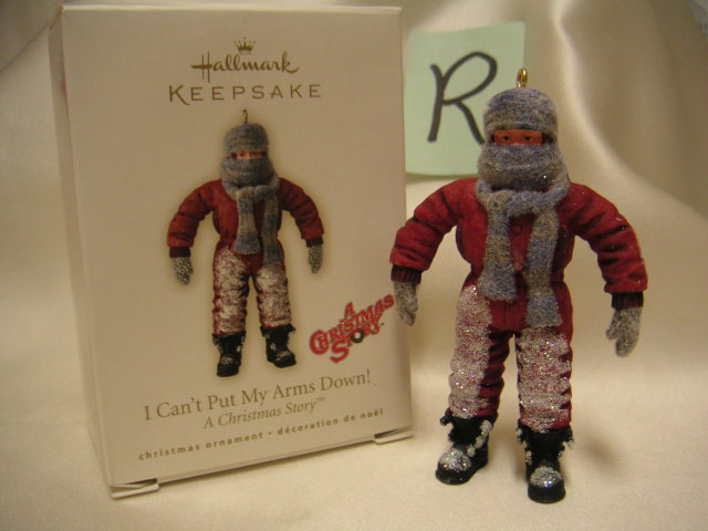 CHRISTMAS STORY~I Can't Put My Arms Down! Hallmark 2007 Ornament