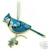 NEW Hallmark 2007 BLUE JAY~3rd - Beauty of Birds Christmas Ornament Series