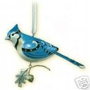 NEW Hallmark 2007 BLUE JAY~3rd - Beauty of Birds Christmas Ornament Series
