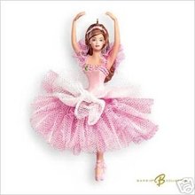 2007 Hallmark FLOWER BALLERINA BARBIE Doll Ornament