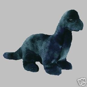 Ty BRONTY Dinosaur~ Ty-Dyed Beanie Buddy Plush Brontosaurus -Mint!
