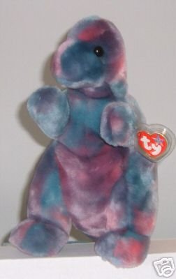 Ty REX T-Rex Dinosaur~ Ty-Dyed Beanie Buddy Plush Tyrannosaurus -Mint!