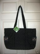 NEW! Vera Bradley BABY DIAPER BAG~Retired Alpine Black