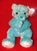 NEW! Ty Blue Cuddlecub~Pillow Pal Pals Baby Bear Cub~Rattle~Cuddle Cub~Baby Ty