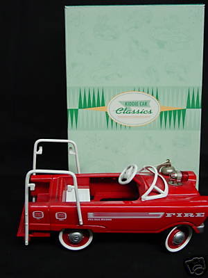 Hallmark 1962 Murray Super Deluxe FIRE TRUCK~Kiddie Car/Pedal Car/Die-Cast