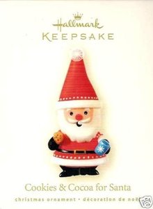 2008 Hallmark Cookies & Cocoa for Santa~Christmas Ornament
